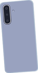 Cell Phone Vector Back View.eps