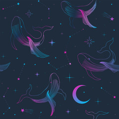 mystery pattern with whale