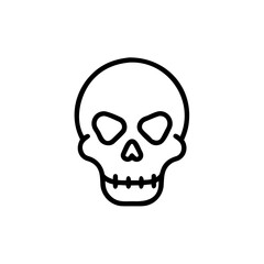 Fototapeta premium Skull Street Icon Art