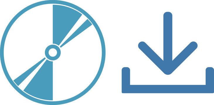 ディスク　インストール　アイコン