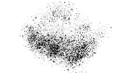 Dispersed ash texture