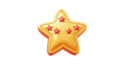 Five-Star Rating Icon