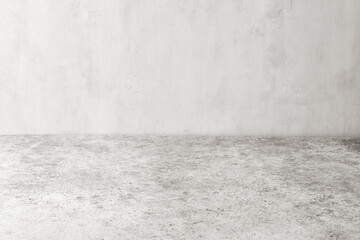 light grey table and wall