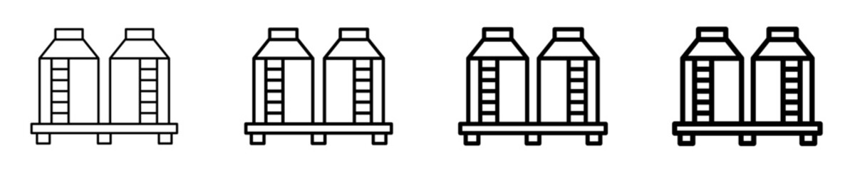 Silo Icon Set Different Style Collection © ArtMatrix Studio
