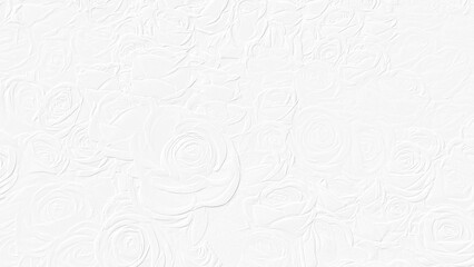 embossed image of flowers 