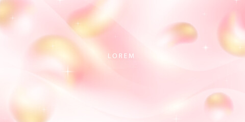Fototapeta premium Abstract liquid wave background. Modern design vector illustration.