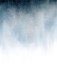 Abstract watercolor texture with blue and white hues