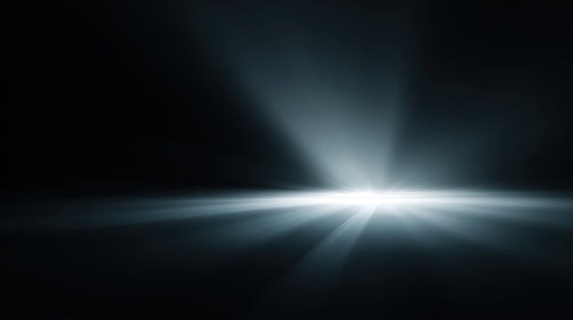 black background with soft white glow center, powerful announcement concept