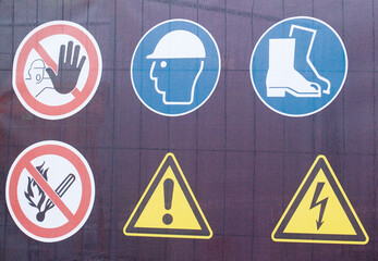 Baustellenhinweis Sicherheit 5