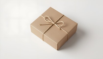 cardboard box isolated on white background