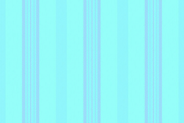 Obraz premium Site pattern texture vector, trend seamless vertical stripe. Long background fabric textile lines in teal and cyan colors.