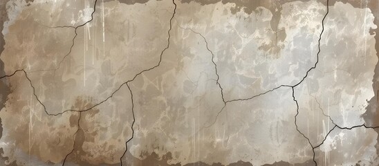 Obraz premium Vintage Inspired Textured Backdrop with Cracks and Faded Appearance for Creative Projects and Artistic Designs