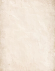 collection set old parchment paper sheet vintage aged or texture isolated on white background.