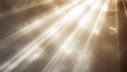 abstract light rays with glowing particles and warm golden tones, cinematic background symbolizing energy, hope and inspiration