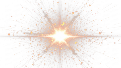 a black background with a burst of light