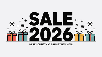 Merry Christmas and Happy New Year sale 2026