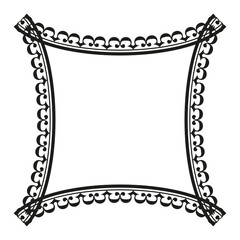 Abstract line star. Geometric radial burst. Dynamic shape pattern. Vector dark background.