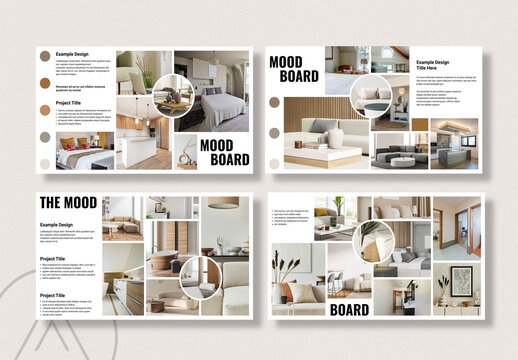 Mood Board Design Template