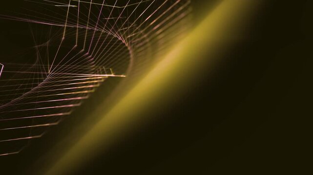 futuristische geometrischen Linien, Technologie, Vernetzung, Datenvisualisierung, Hintergrundgrafik, digitale Medien, Pr&auml;sentationen und innovative Designs, Dynamik, gold, gelb