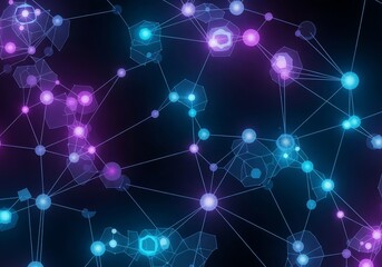 Digital Neural Network Visualization: Explore Data Connectivity, Artificial Intelligence, and Complex Web Structures in Modern Tech and Computational Systems