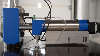 Industrial robotic arm component for automated manufacturing