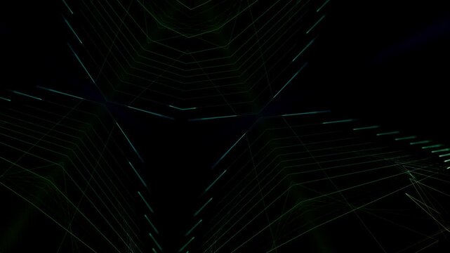 futuristische geometrischen Linien, Technologie, Vernetzung, Datenvisualisierung, Hintergrundgrafik, digitale Medien, Pr&auml;sentationen und innovative Designs, Dynamik, grau, schwarz