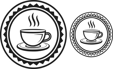 Elegant Cafe Logo Design Concept. Vintage Style Cafe Logo Design. Cafe Logo Design for Restaurant Brand. Artistic Cafe Logo Visual Identity. Professional Cafe Logo Design Layout. Minimal Cafe Logo