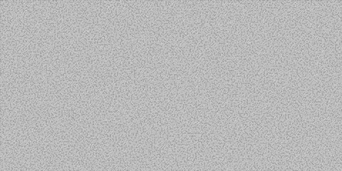 Abstract background of uniform grey noise with subtle texture and fine grain.