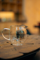 Close-up photo of a traditional tea teapot used in tea ceremonies, emphasizing craftsmanship, form, texture, and the cultural heritage of mindful tea brewing rituals.