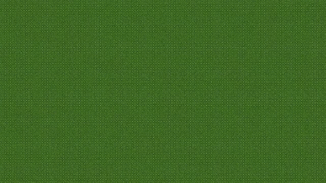 Abstract Green Pattern Background Loopable Video.