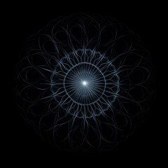 A circle with the glow quot in the dark