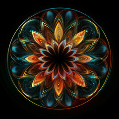 A circle with the glow quot in the dark