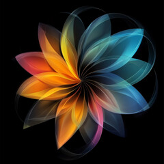 A circle with the glow quot in the dark