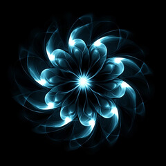 A circle with the glow quot in the dark