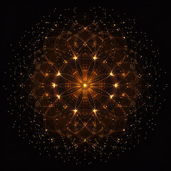 A circle with the glow quot in the dark