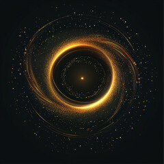 A circle with the glow quot in the dark