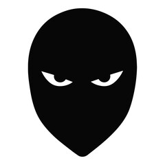 Gothic Mask with Eyes Icon