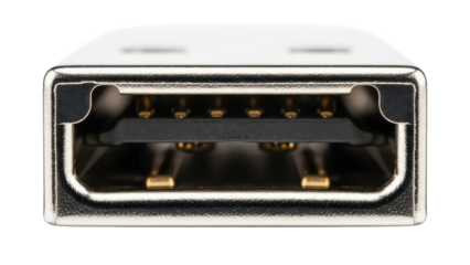 USB Connector Port Close-Up