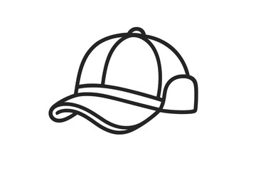 Fototapeta premium Baseball style winter hat with protective ear flaps for cold weather