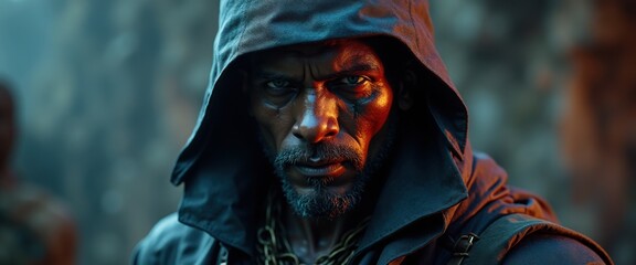 pirate black people with singing, nature, web, decor, border, blue, event