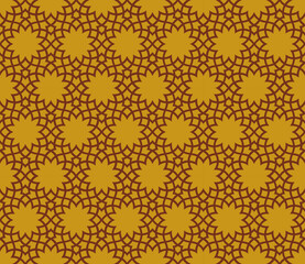Islamic geometric pattern. Arabesque, moresca style. 