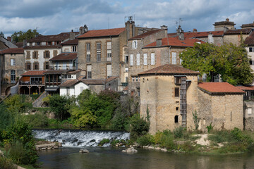 The charming town of Mont-de-Marsan is beautifully seen along the banks of the Midouze River. This stop on the Via Lemovicensis showcases historic buildings and lush greenery.