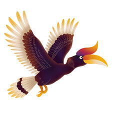 Hornbill ornaments typical of the Dayak tribe of Kalimantan © Rusdi Maulana