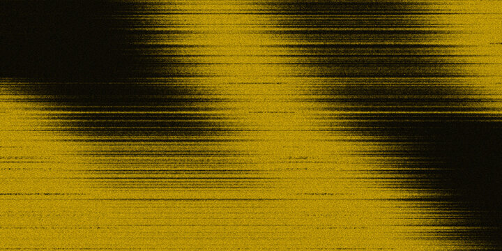 Rough digital texture in gold and black tones with glitch worn lines effect. Suitable for retro backgrounds