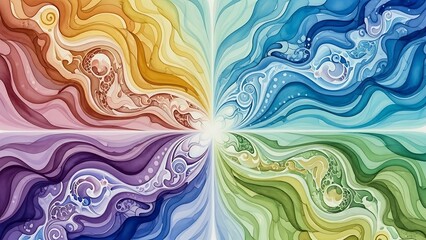 abstract colorful background