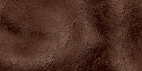 Abstract brown textured background creating a rough, uneven surface with a vibrant, metallic sheen, perfect for digital displays and creative design projects © Lola Caracola