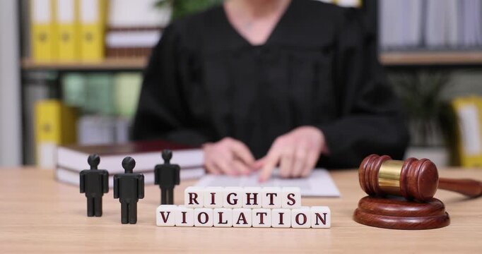 Exploring the significance of justice and accountability in cases of rights violations at a court setting