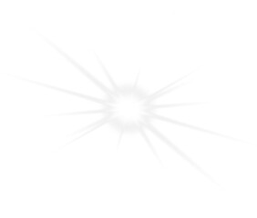 Obraz premium Abstract fantasy illustration with shining beam glow sparklestar, magical overlay and light effect png.