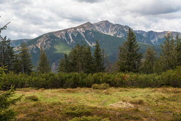 Dumbier from Kralov stol bellow Rovna hola hill in Low Tatras mountains in Slovakia © honza28683