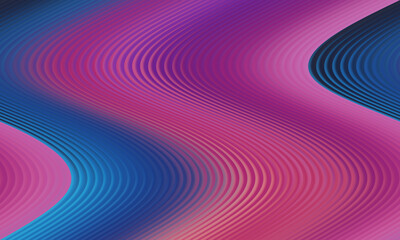 Abstract wave patterns in vibrant colors